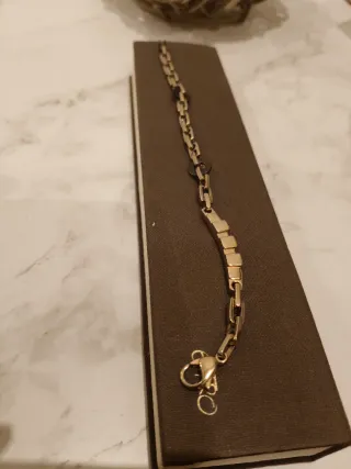 Bracciale Comete oro e nero