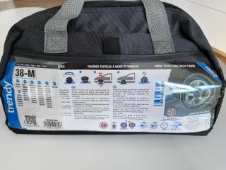 Fundas textiles para nieve Trendy 38M. Sin usar