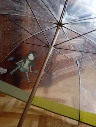 Paraguas Santoro Gorjuss Transparente