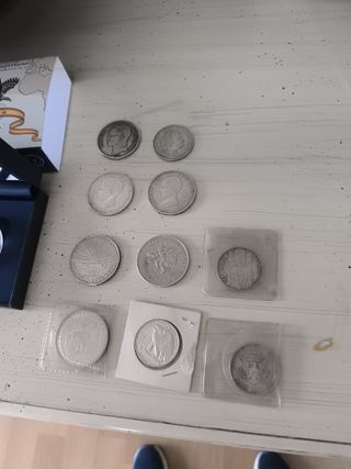 Envio gratis Lote de monedas de plata