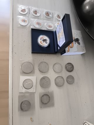 Envio gratis Lote de monedas de plata