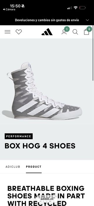 Adidas Box Hog 4 Zapatillas Boxeo