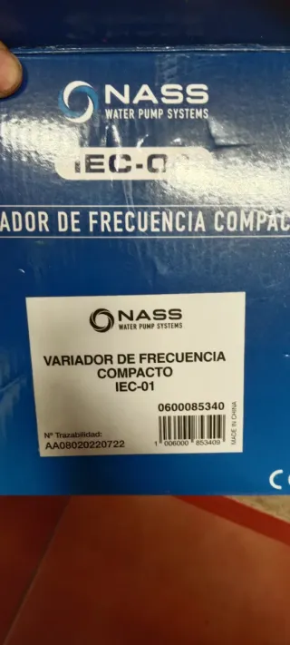 Variador de Frecuencia Compacto NASS IEC-01