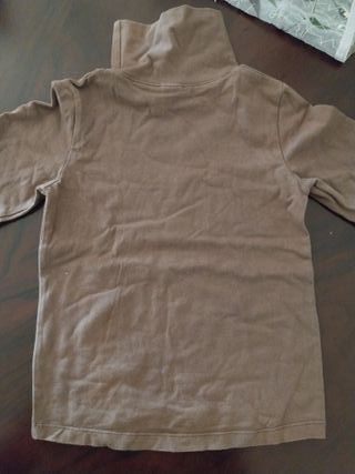 Camisola Gola Alta Castanha GRD Kids 4 Anos