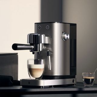WMF Lumero - Cafetera expreso con 3 portafiltro, 1