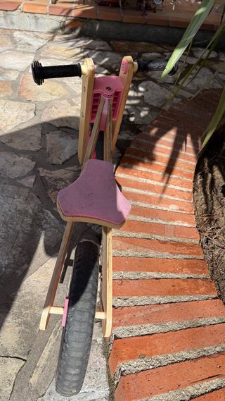 Bici de equilibrio de madera