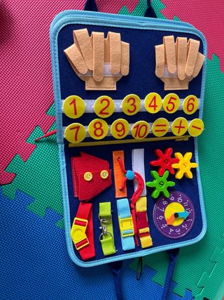 Maletín infantil con abecedario y animales y...más