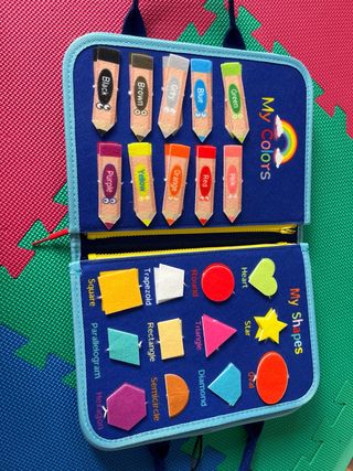 Maletín infantil con abecedario y animales y...más