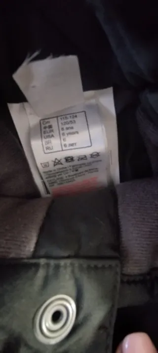 Pantalón esquí infantil Wedze Talla 6