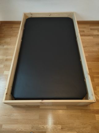 Cama de madera 105x180