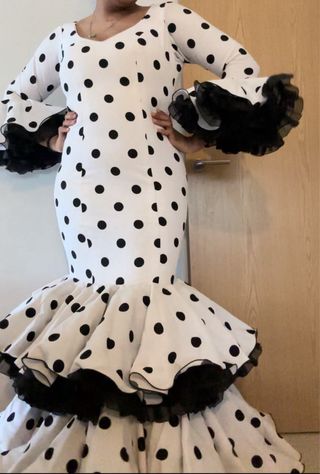 Traje Flamenca Talla 40-44 Hecho por modista 2024