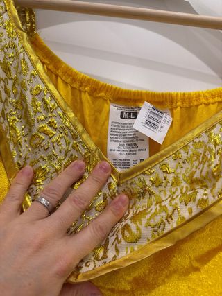 Disfraz Bella Mujer Atosa Talla M. Con accesorios