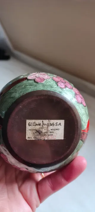 Par de jarrones decorativos búhos