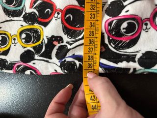 Chaleco Polar Gato Estampado Pandas