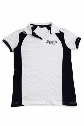 Polo Boxeur des Rues blanco y negro