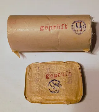 Militaria Waffen SS Saúde Foto e ligaduras