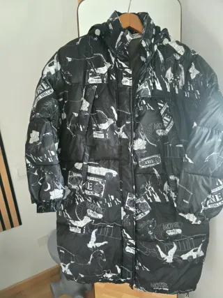 Abrigo plumífero Bimba y Lola estampado