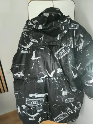 Abrigo plumífero Bimba y Lola estampado