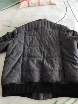 Chaqueta-Abrigo Angelo Litrico gris DS-789
