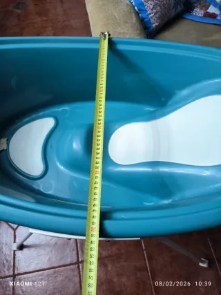Bañera bebé Brevi azul