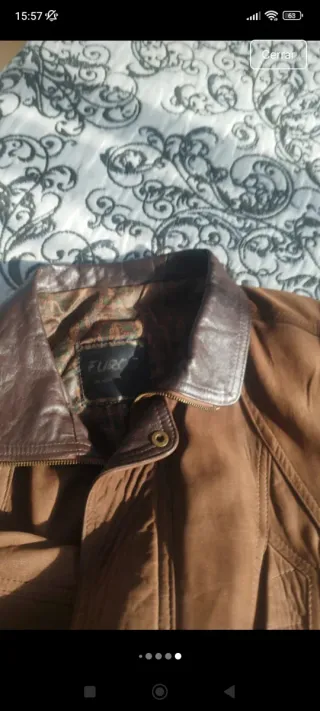 Chaquetón de piel ovina para caballero