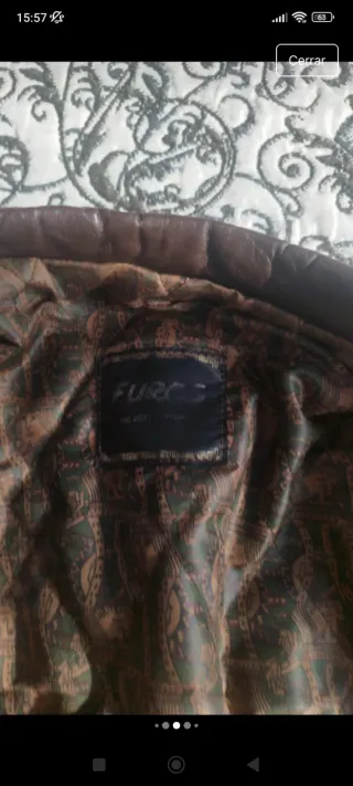 Chaquetón de piel ovina para caballero