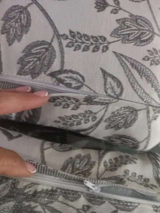 2 Cojines Decorativos Florales con relleno