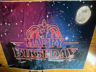 Decoración Cumpleaños Stranger Things