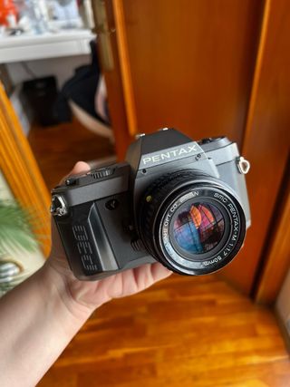 Cámara Pentax P30 Negra/Gris