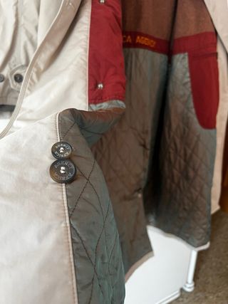 Gabardina abrigo vintage