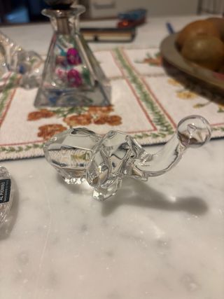 Elefante in cristallo al piombo