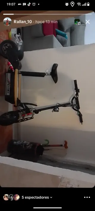 Patinete Eléctrico Sparrow 2000W