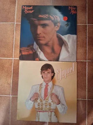 Vinilos Miguel Bosé - Más Allá y Miguel