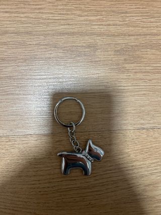 Llavero perro con brillantes