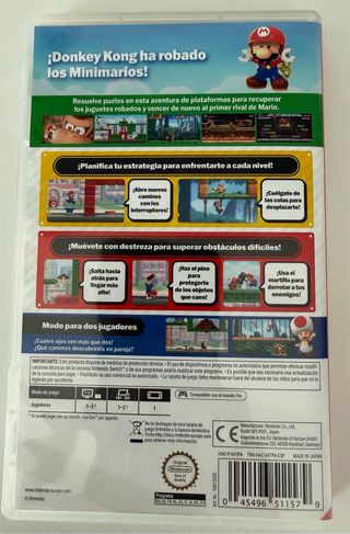 Mario vs. Donkey Kong Nintendo Switch