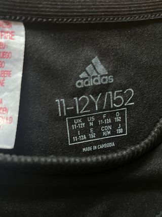 Camiseta Adidas Negra Predator