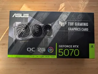 Tarjeta Gráfica Asus TUF Gaming RTX 5070