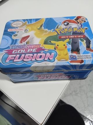 107 Cartas Pokémon y su caja