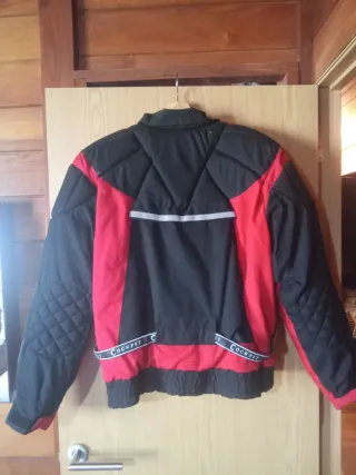 Chaqueta Moto KTM Negra y Naranja
