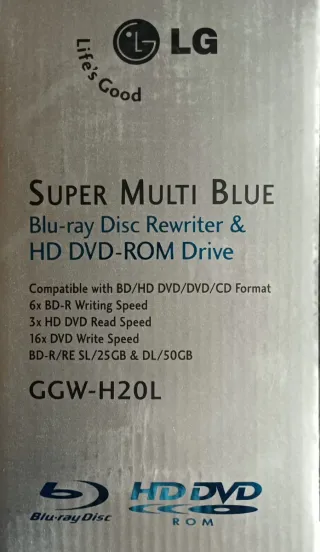 LG GGW-H20L Grabador Blu-ray y DVD