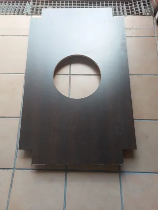 Tarima mesa rectangular