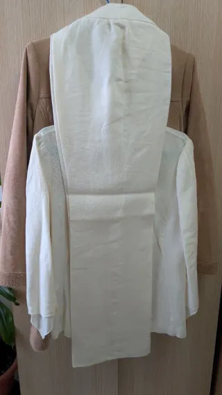 Traje lino beige T38