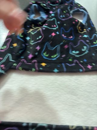 Chaleco polar para gato con estampado