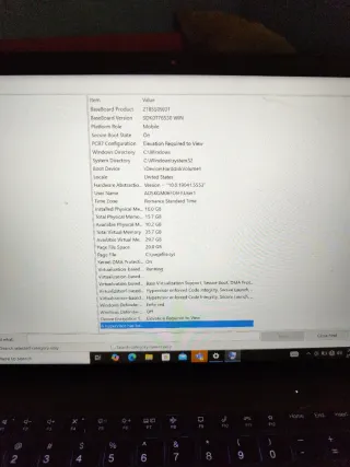 Portátil Lenovo ThinkPad Negro