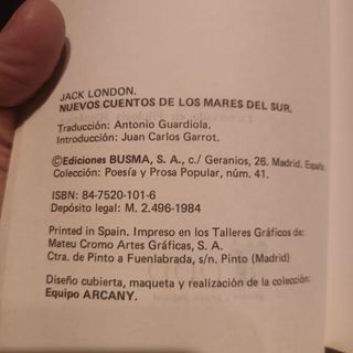 #5-029. Nuevos cuentos de los mares del sur