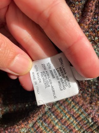Maglione Missoni Lana Merino con Stampa Vintage