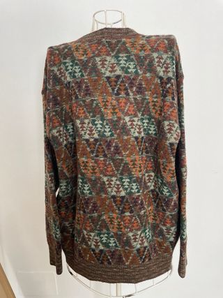 Maglione Missoni Lana Merino con Stampa Vintage