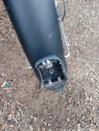 Bicicleta Paseo Btwin Negra