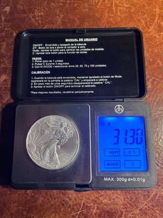 1 oz Dólar de Plata 2012 Lady Liberty