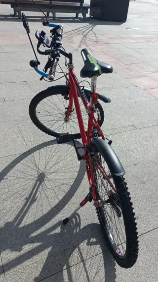 Bicicleta Roja Talla 26